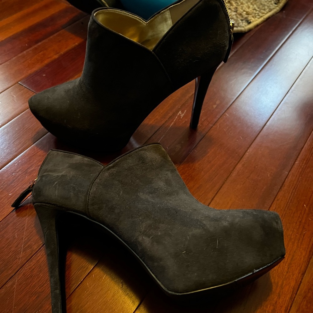 Nine West 4” heels - dark brown